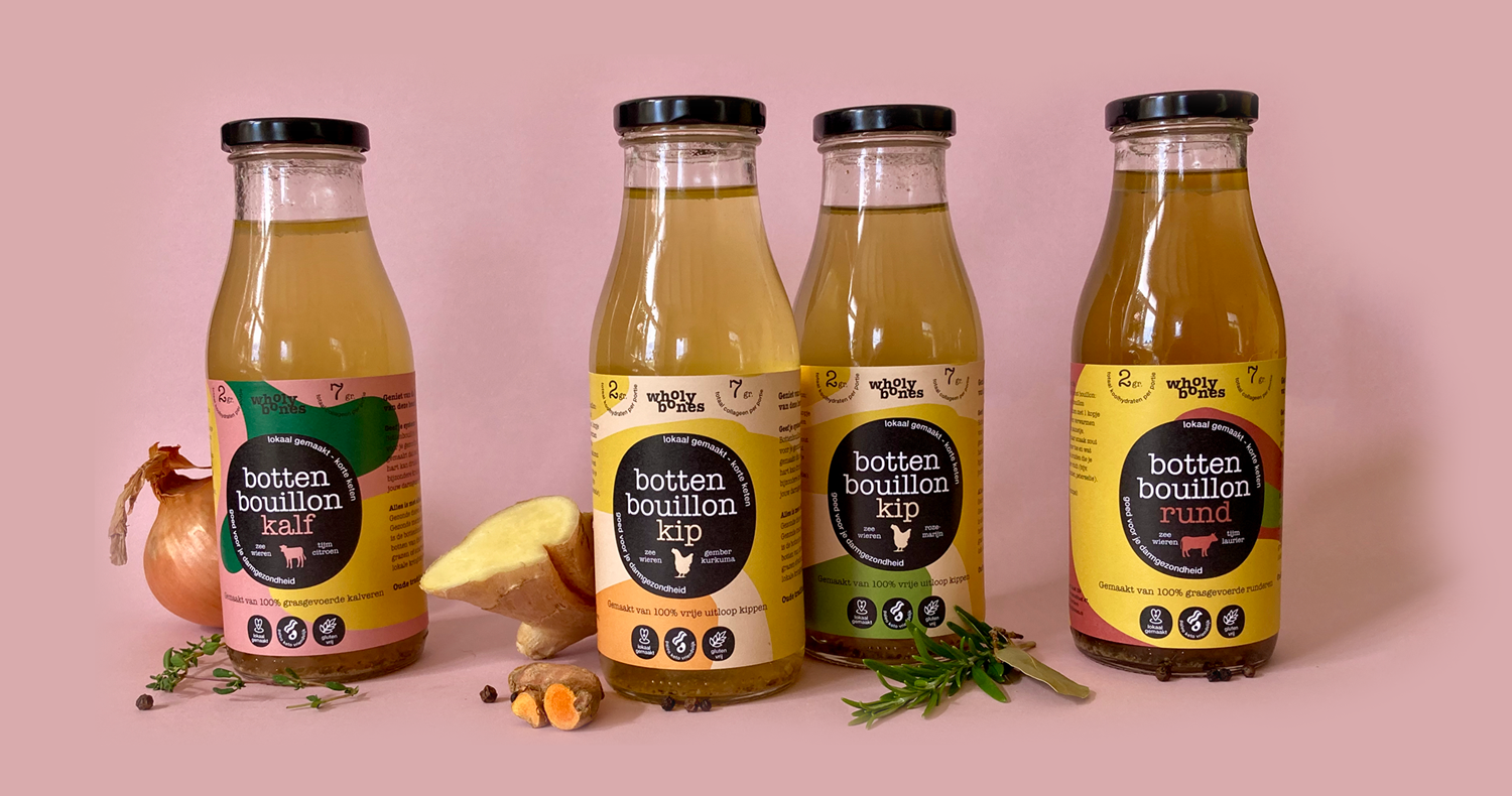 Lokaal gemaakte bottenbouillon voor een goed buikgevoel